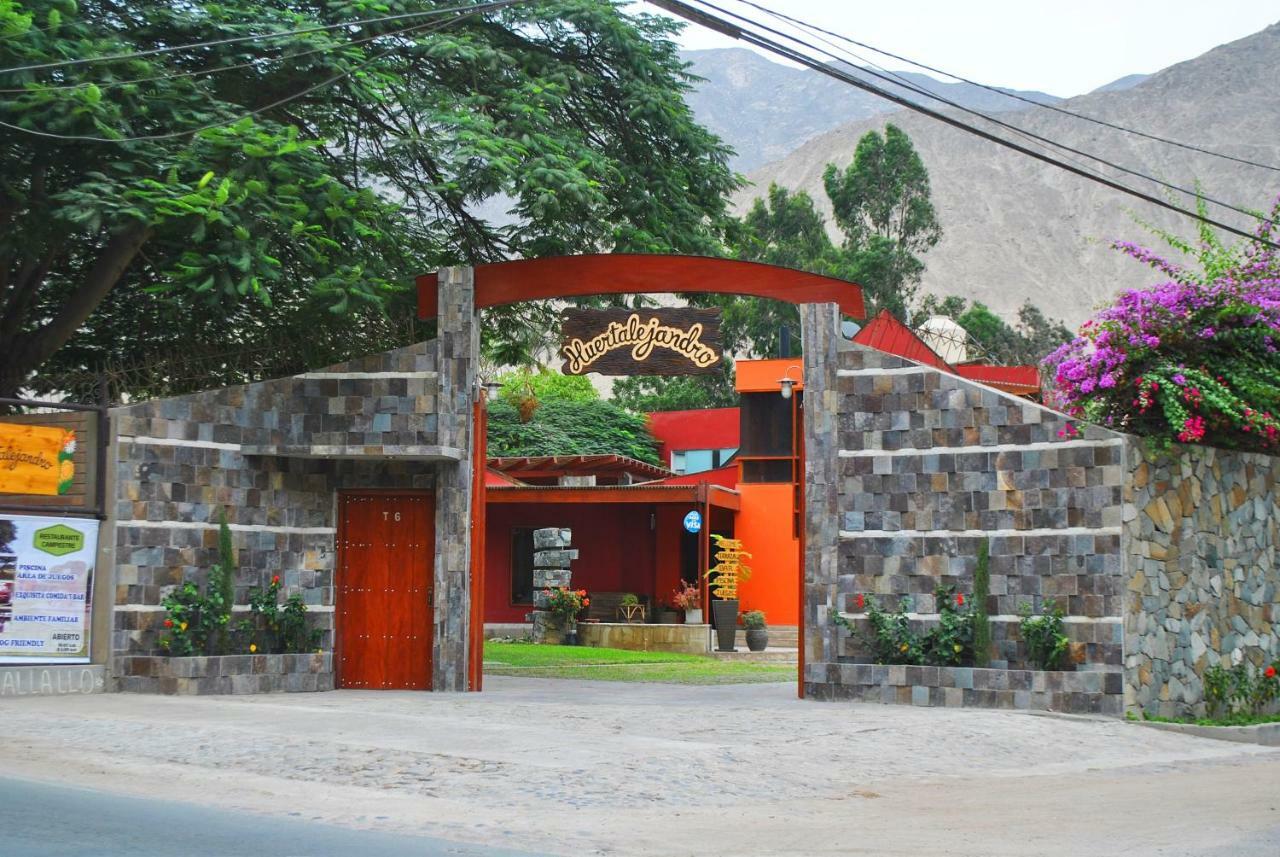 סיינגייה Huertalejandro Restaurante Campestre Y Hospedaje מראה חיצוני תמונה